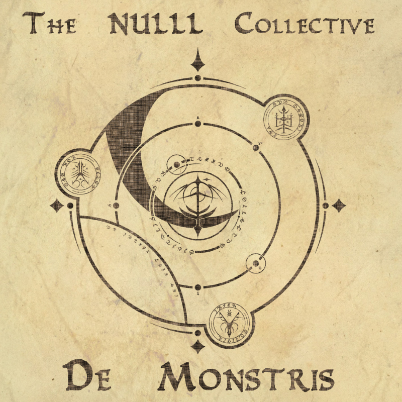 The NULLL Collective - De Monstris (Album Cover)